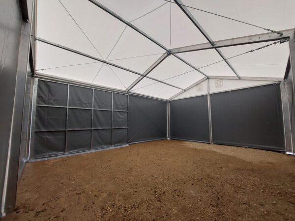 PVC-halli 8x10m x korkeus 4m