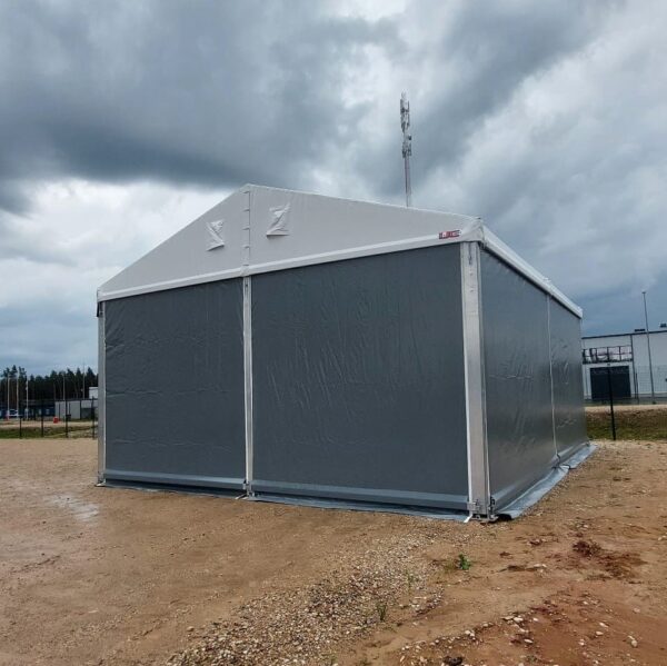 PVC-halli 8x10m x korkeus 4m