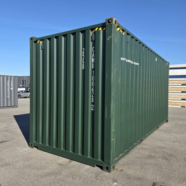 Контейнер 20 футов HC / высокий, зеленый RAL 6007