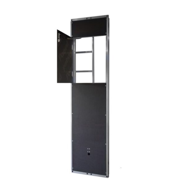 Plettac combi work platform with hatch + ladder 0.64x2,50m