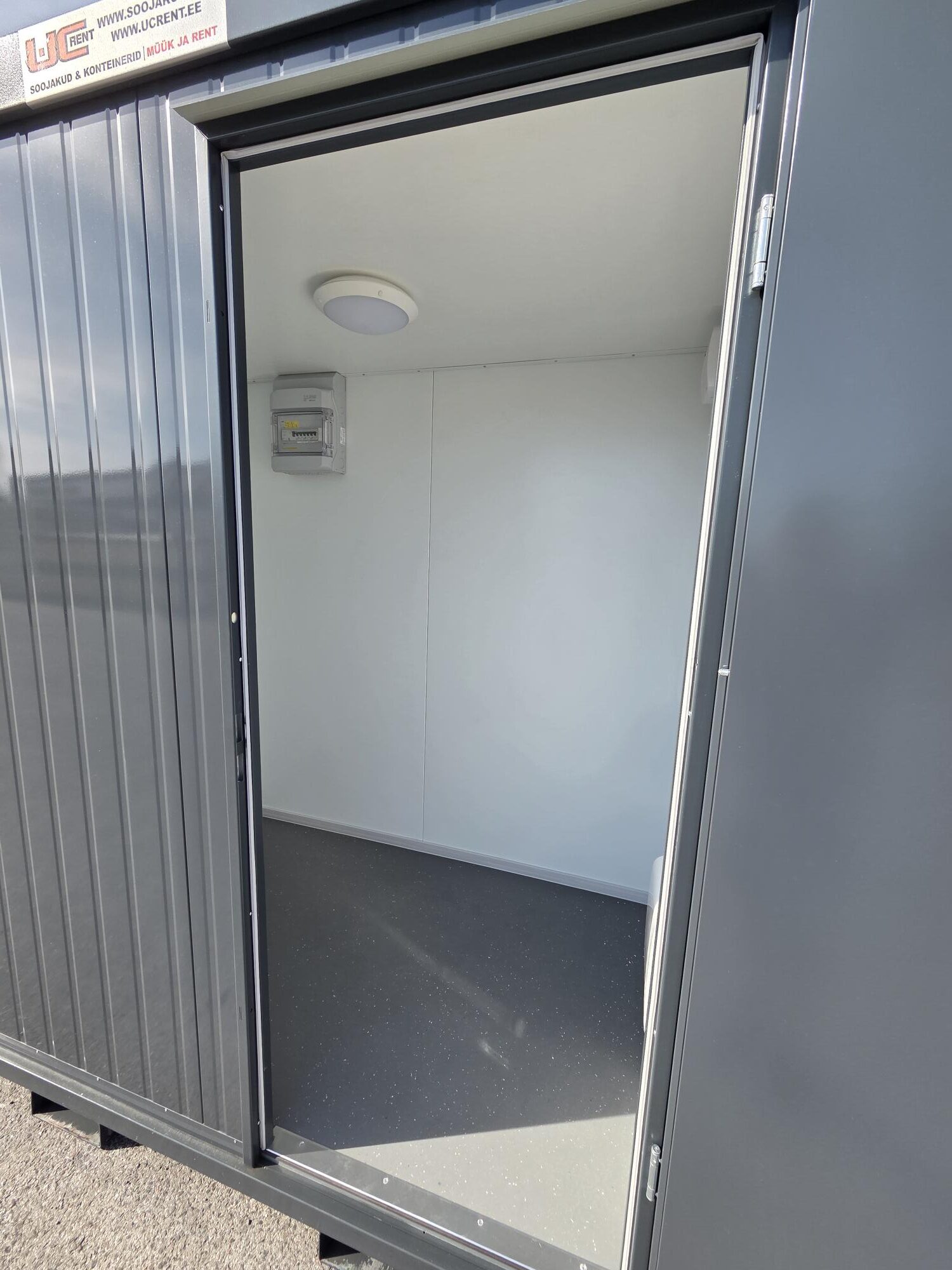 Containex soojustatud väike soojak 2,40 x 1,40m - järeltellitav!