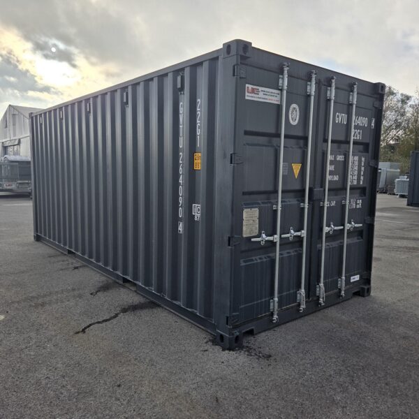 Sea container 20´ DC ft 2,4 x 6m, RAL 7016 One Way