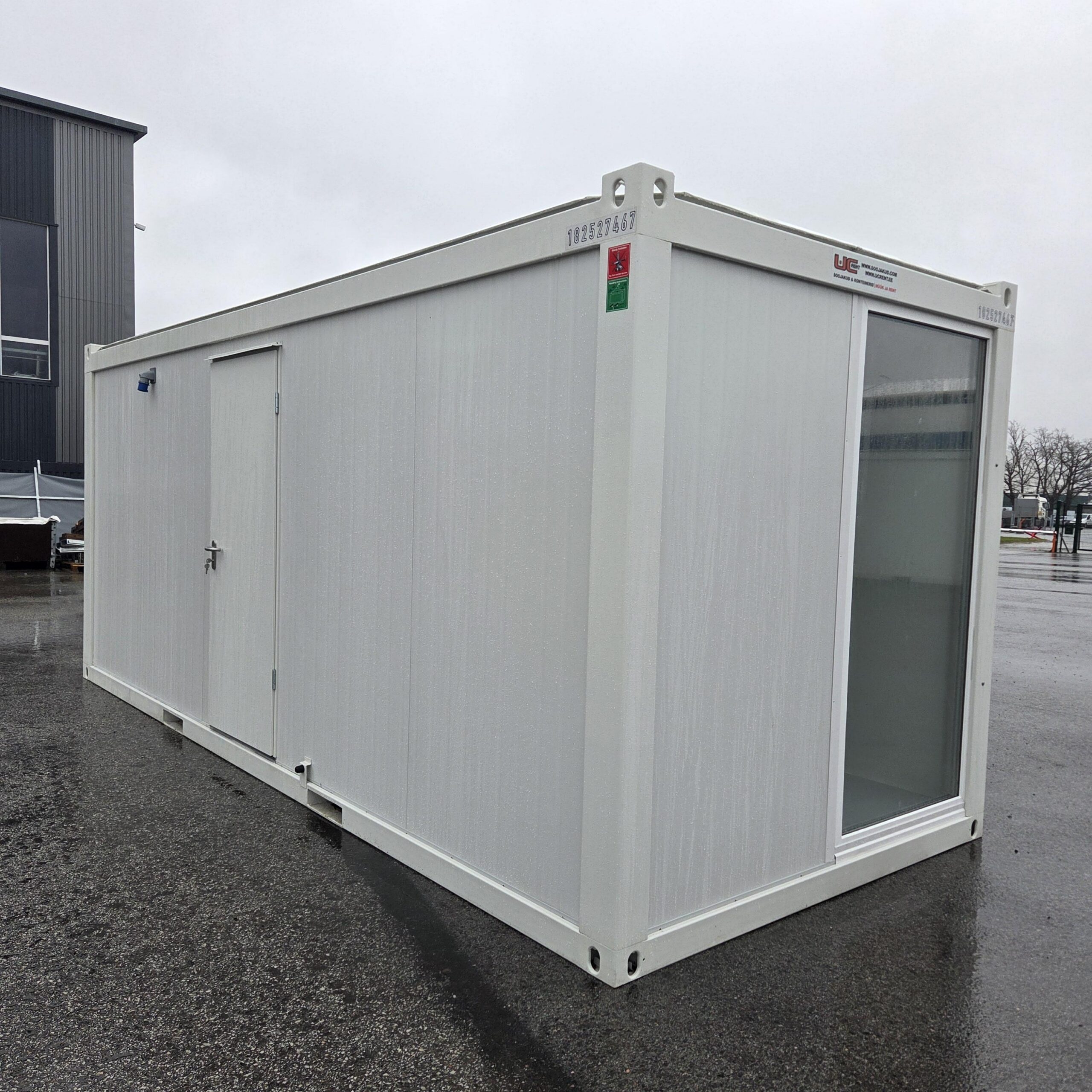 Containex BASIC soojak + panoraam aken 2,4x6m