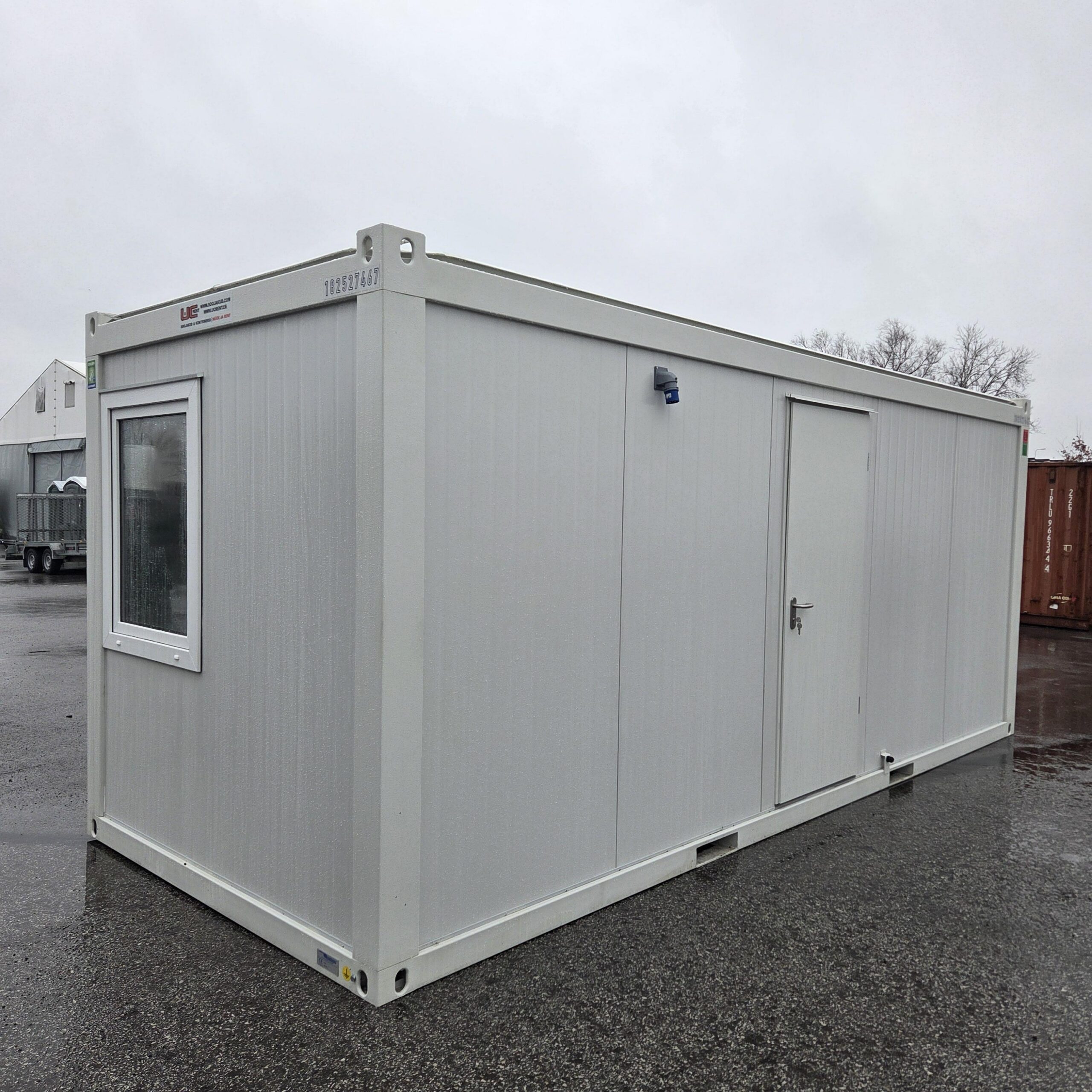 Containex BASIC soojak + panoraam aken 2,4x6m