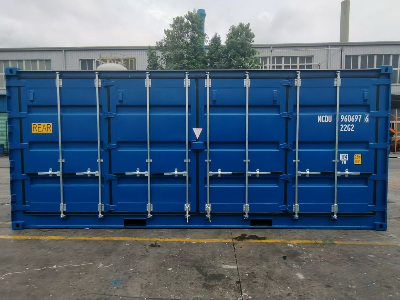 Merekonteiner, külg avatav 20OS, One way - järeltellitav