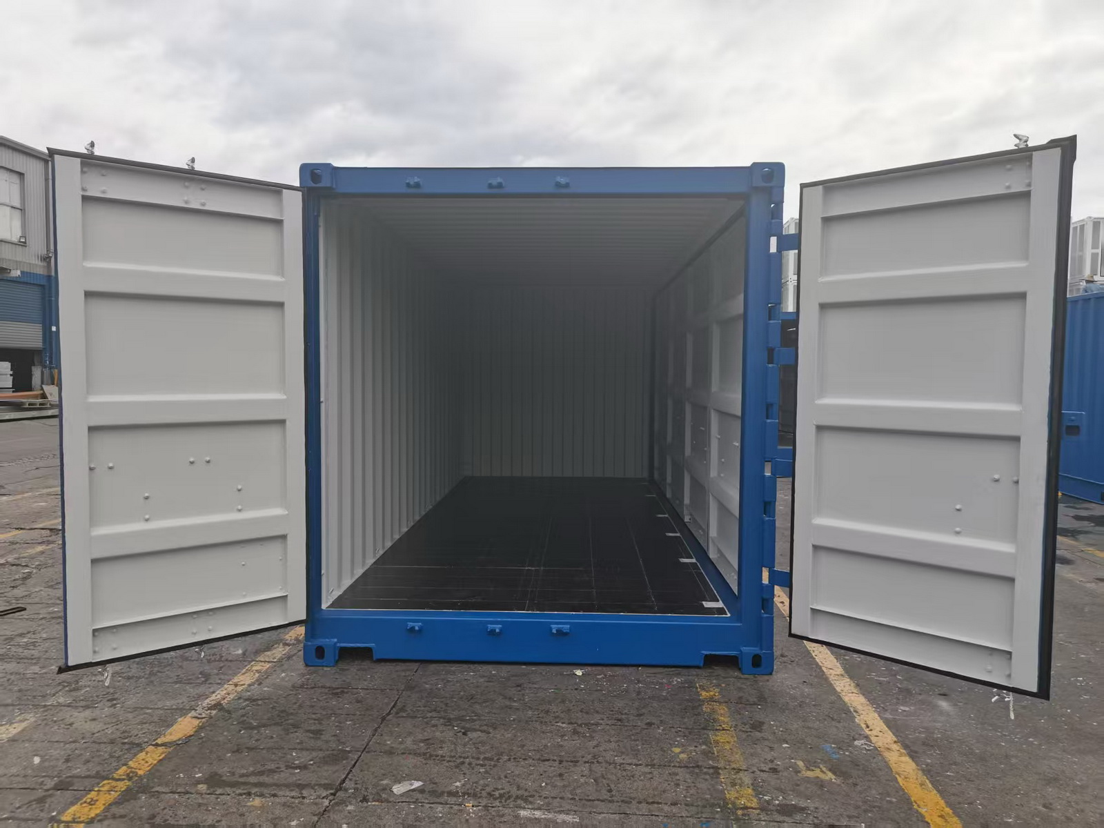 Merekonteiner, külg avatav 20OS, One way - järeltellitav