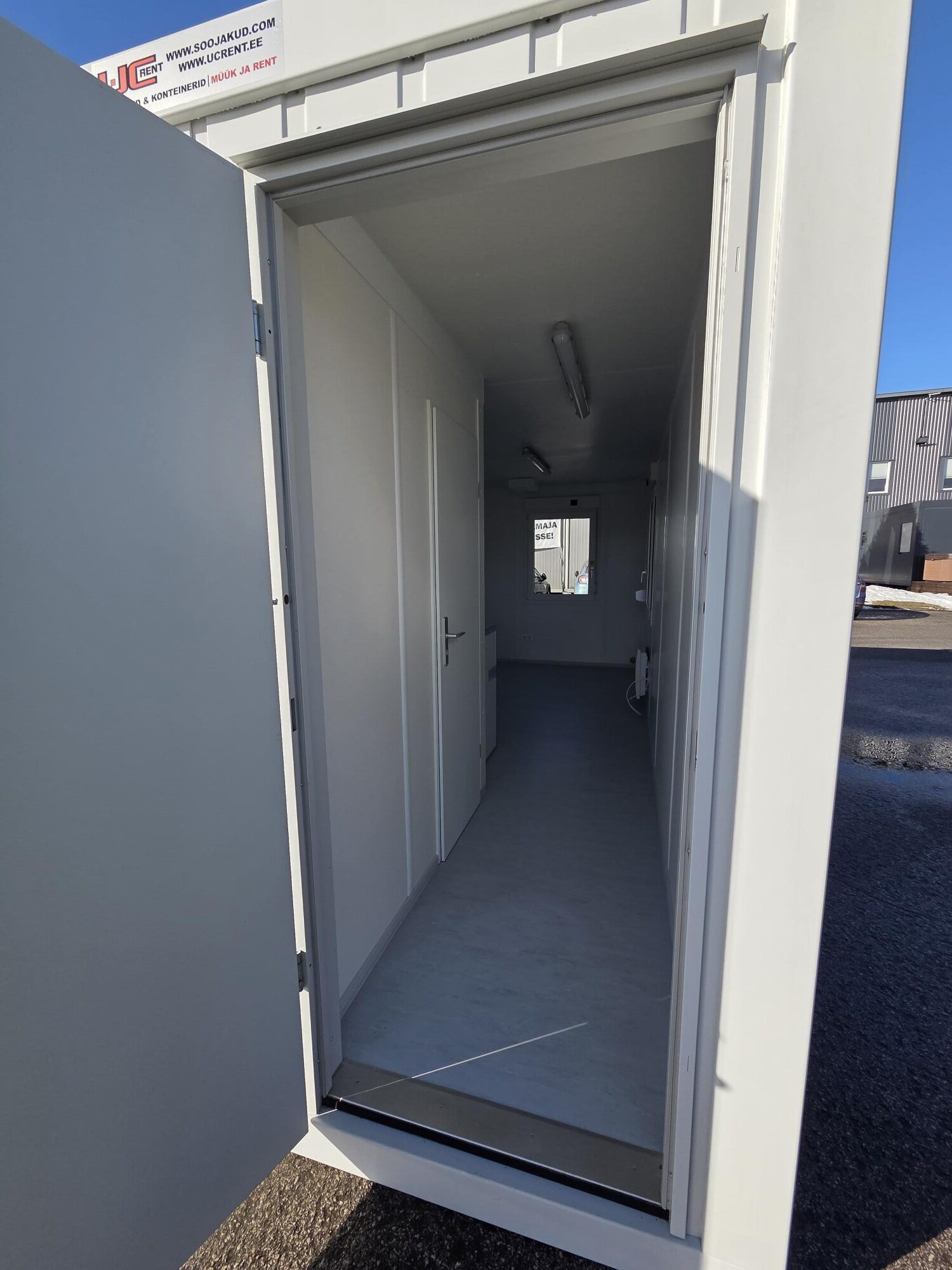 Containex standard soojak 2,4x6m, MINIKÖÖK ja WC - laos!