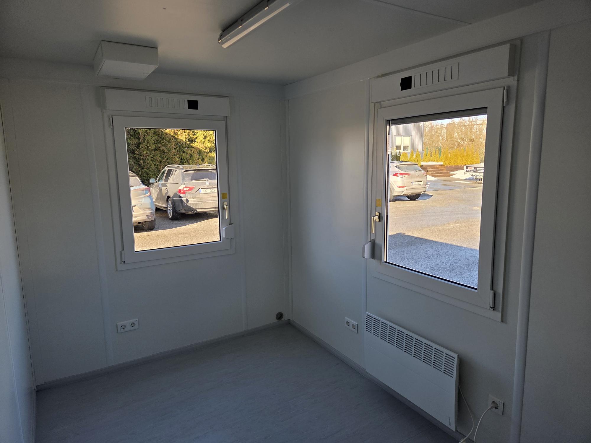 Containex standard soojak 2,4x6m, MINIKÖÖK ja WC - laos!