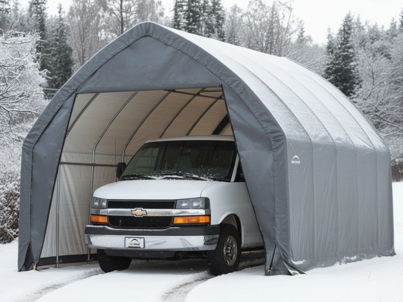 Autovarjualune 3,9x6,1m, hall