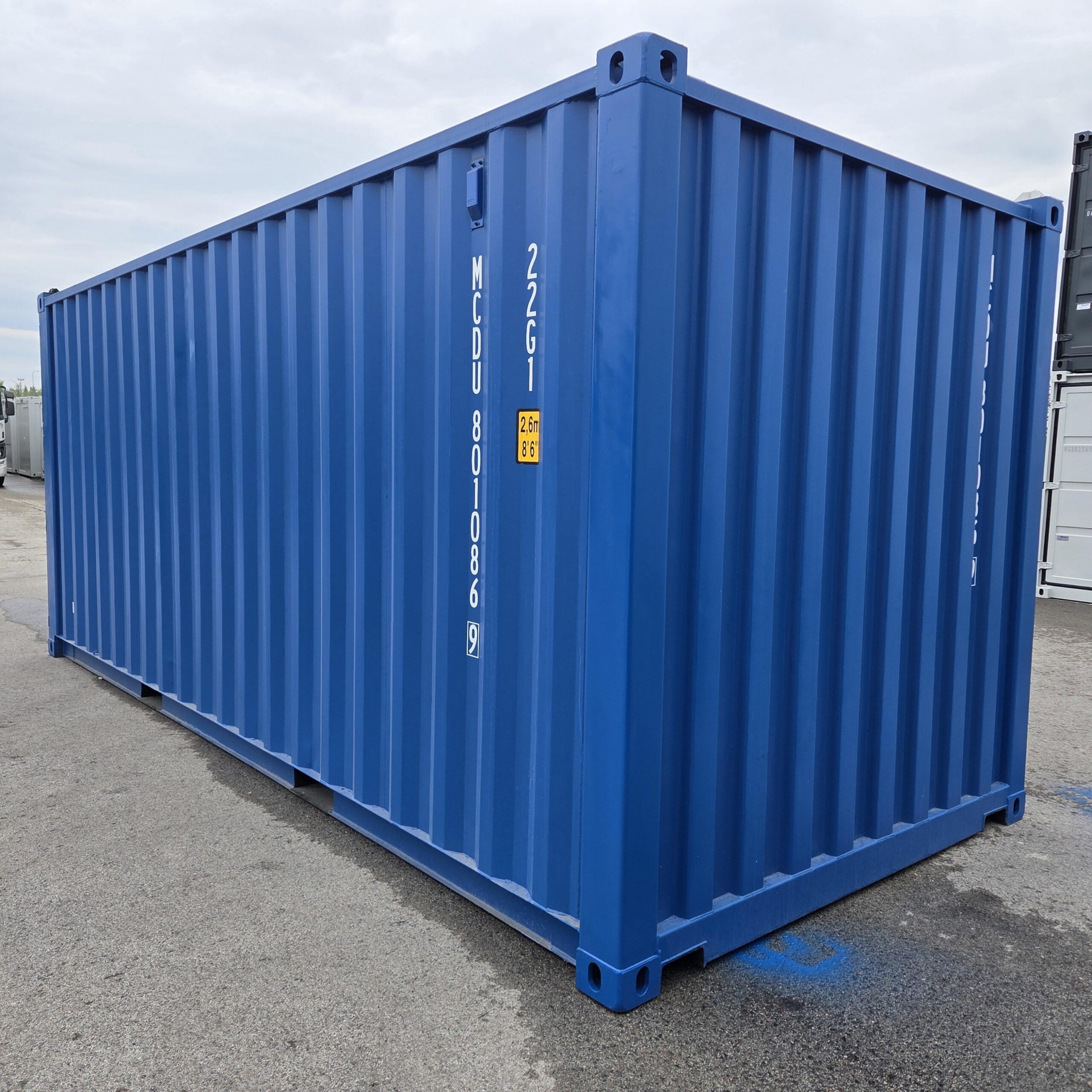 Merikontti 20´ ft DC 2,4 x 6m, RAL 5010